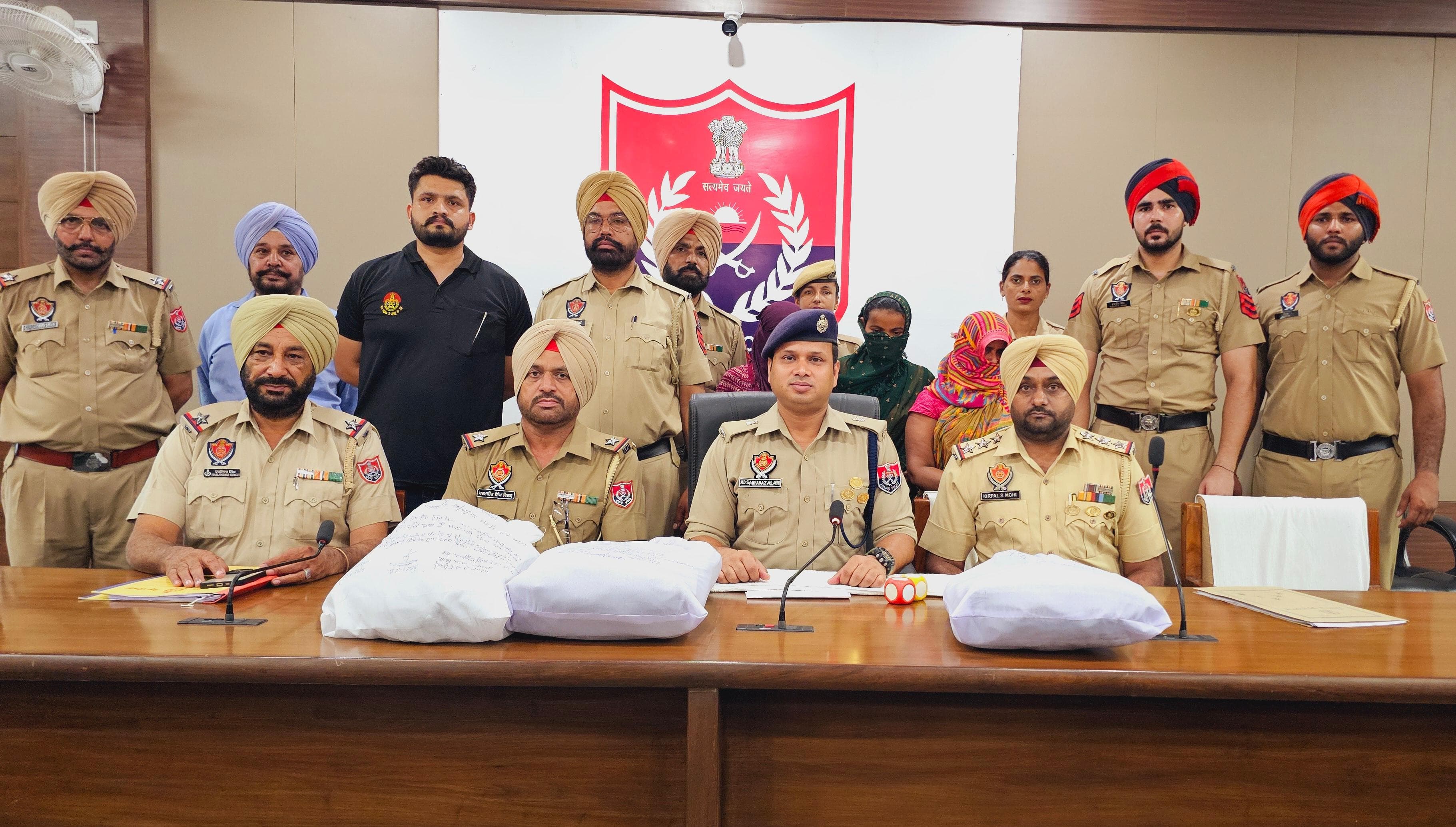 Rajpura police arrested three Biharans with 7 kg of hashish